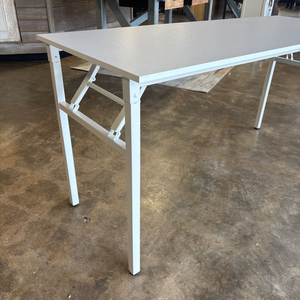 White Folding Desk