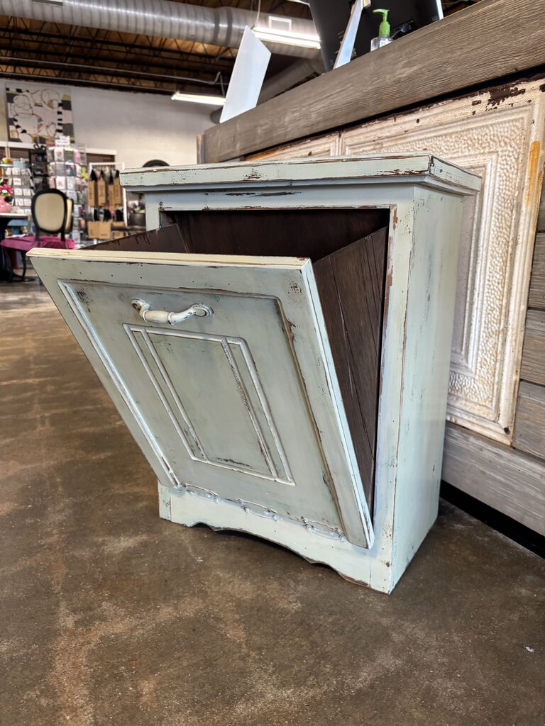Vintage Table & Laundry Chute 22L x 13D x 27T
