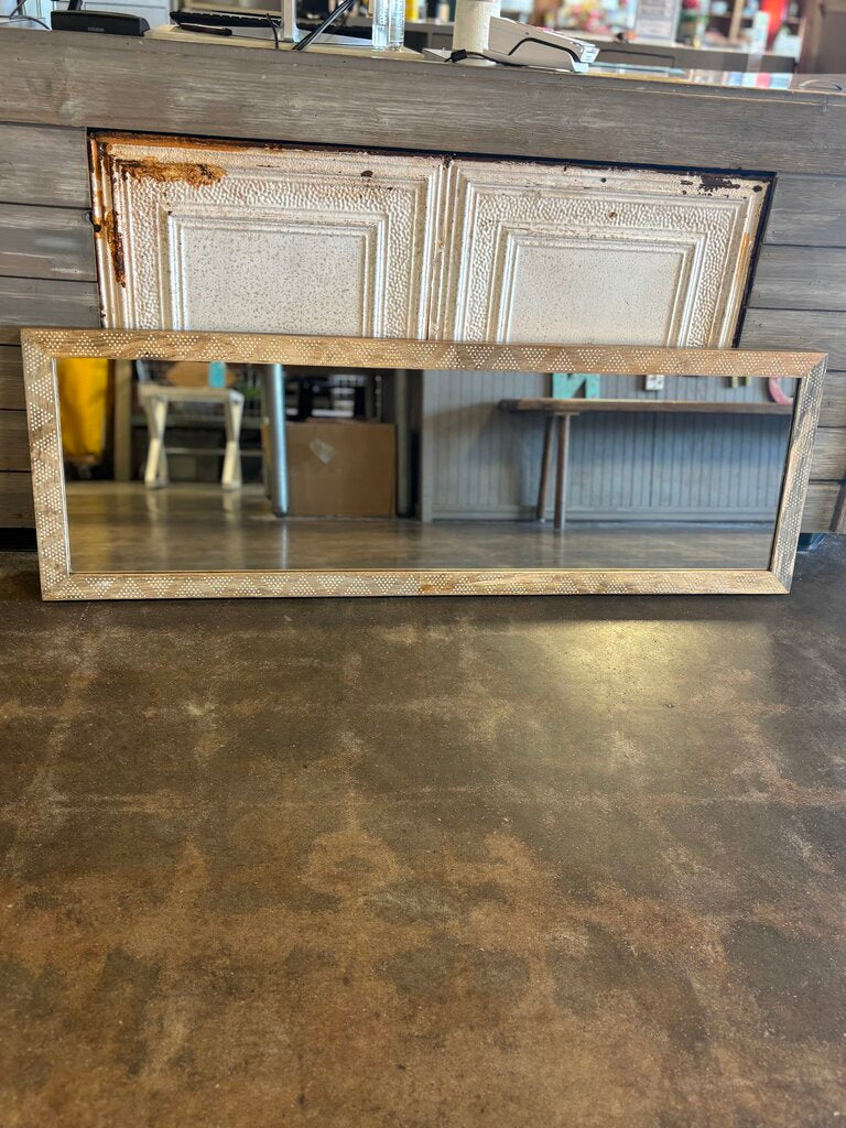 Triangle Dot Wood Floor Mirror 20 X 60 X 2