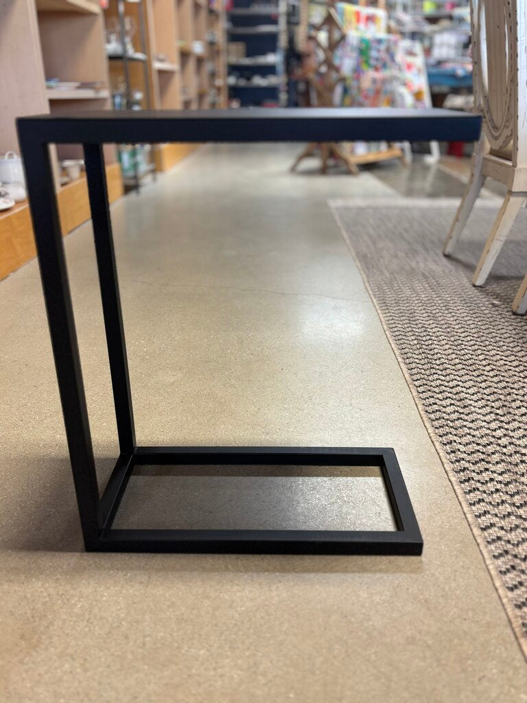 Metal "C" Table 20.25 X 10.25 X 24