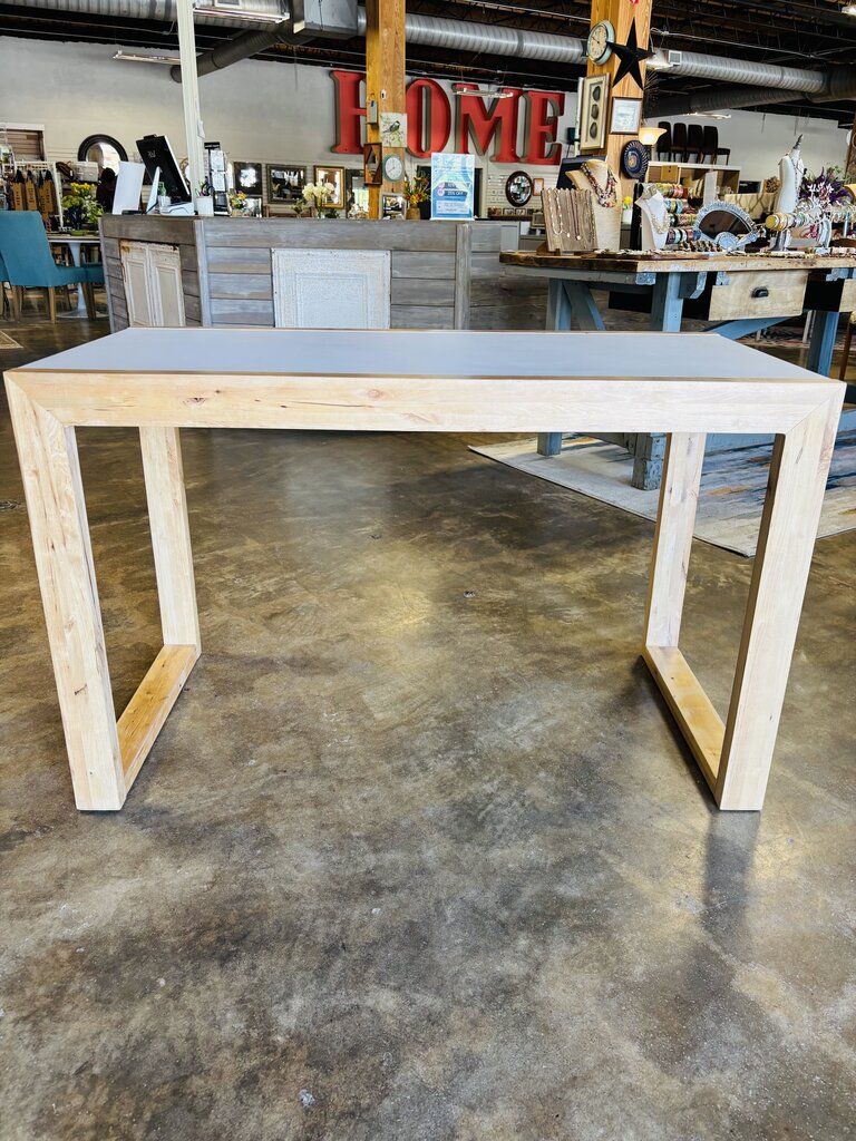 Wood Desk West Elm 48 X 24 X 30