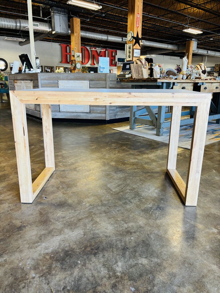 Wood Desk West Elm 48 X 24 X 30
