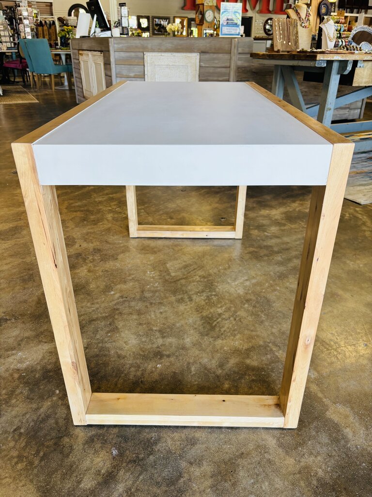 Wood Desk West Elm 48 X 24 X 30