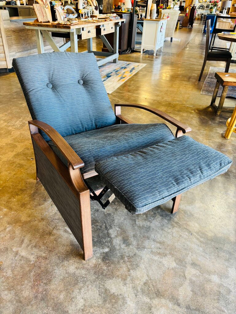 Outdoor Recliner with Cushions