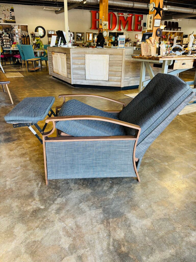 Outdoor Recliner with Cushions