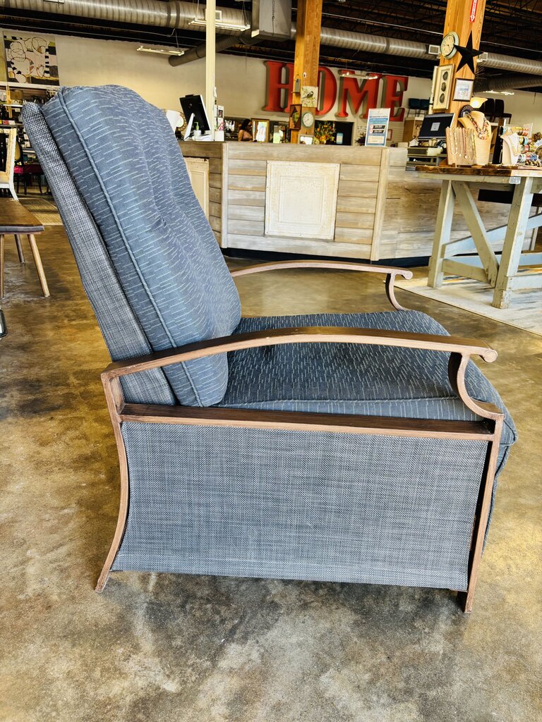 Outdoor Recliner with Cushions