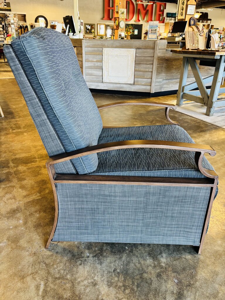 Outdoor Recliner with Cushions