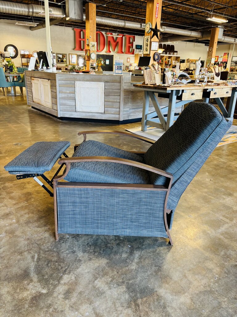 Outdoor Recliner with Cushions