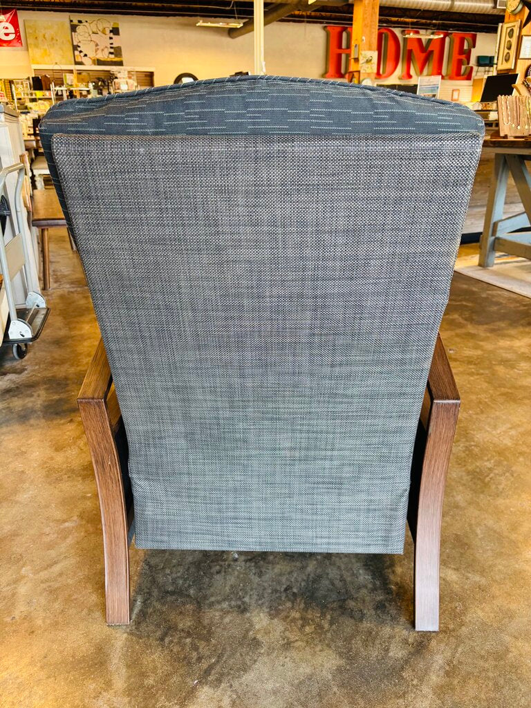 Outdoor Recliner with Cushions