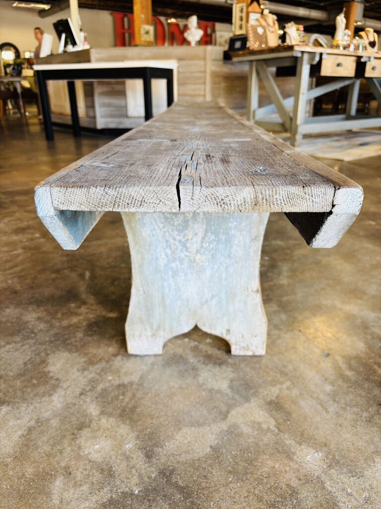 Vintage Rustic XL 95" Bench