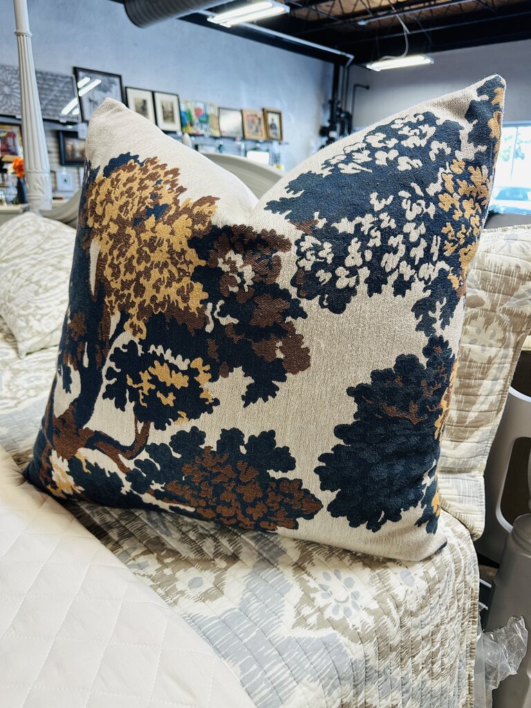 Studio McGee Navy Tree 22" Pillow