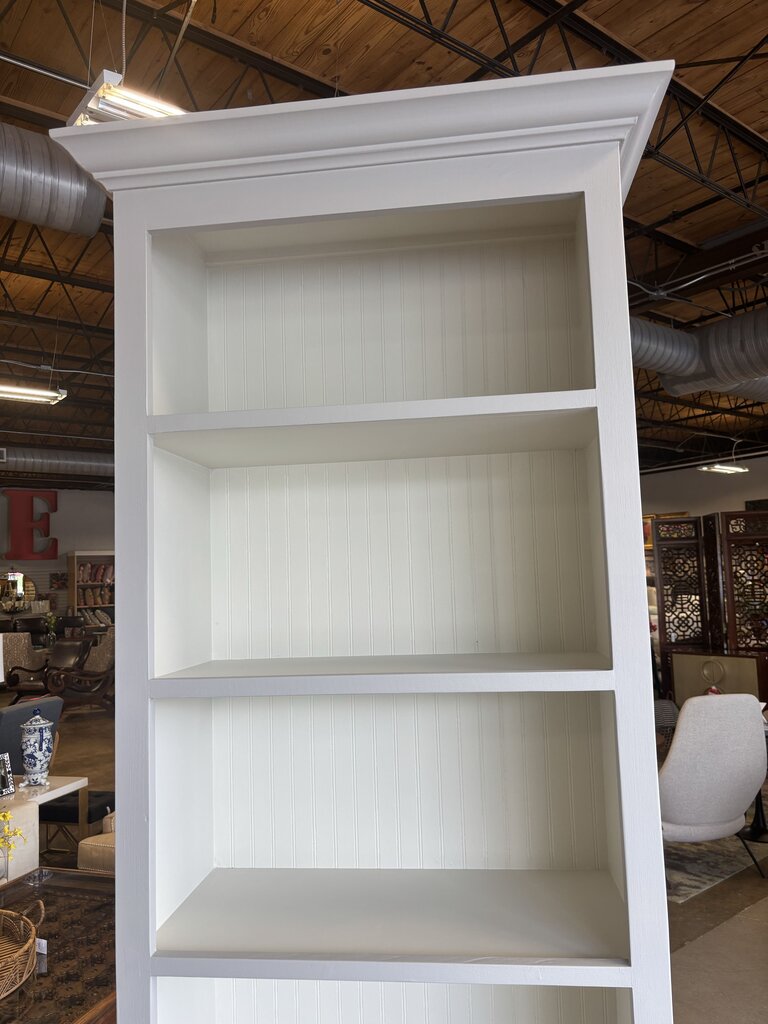 Painted Bookcase with Drawer 34 X 17 X 90