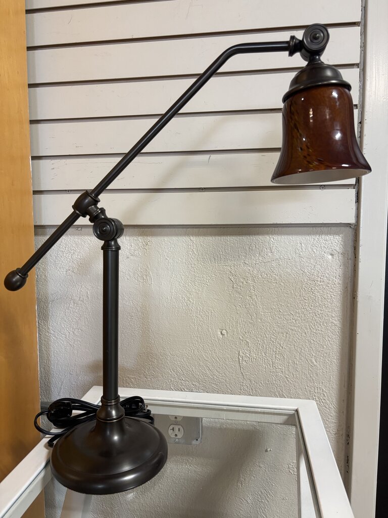 Glass Bell Pottery Barn Desk Lamp
