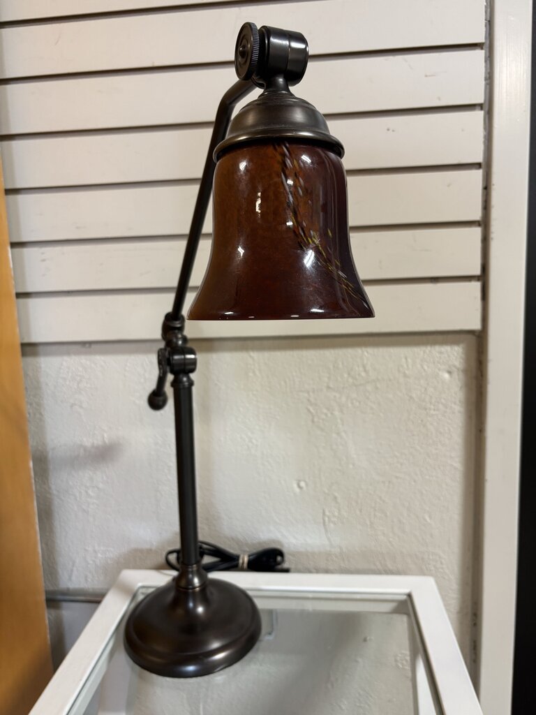 Glass Bell Pottery Barn Desk Lamp