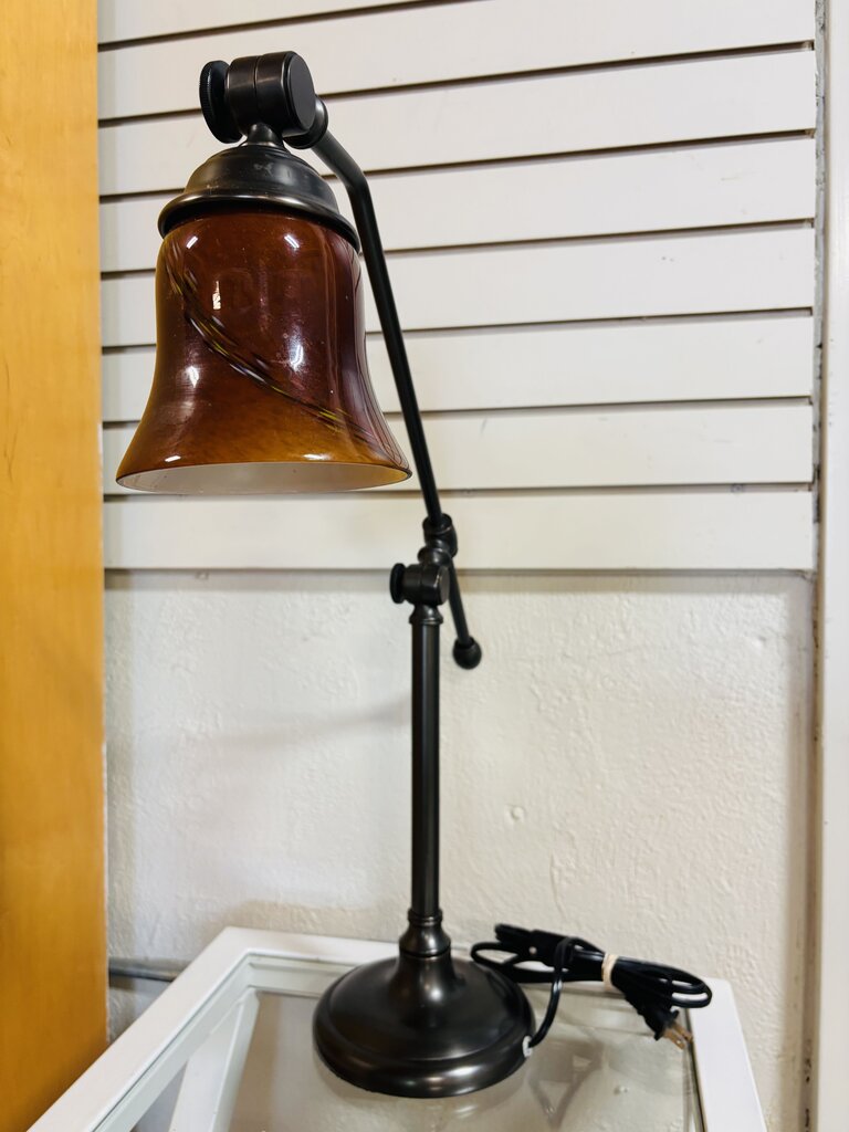 Glass Bell Pottery Barn Desk Lamp