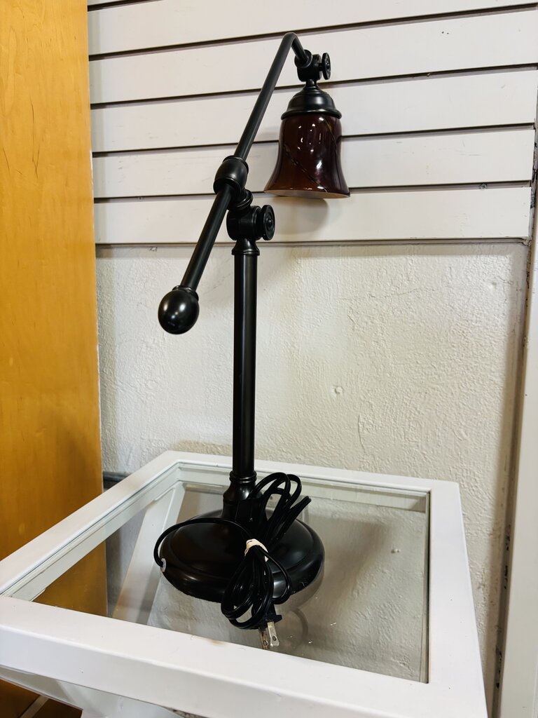 Glass Bell Pottery Barn Desk Lamp