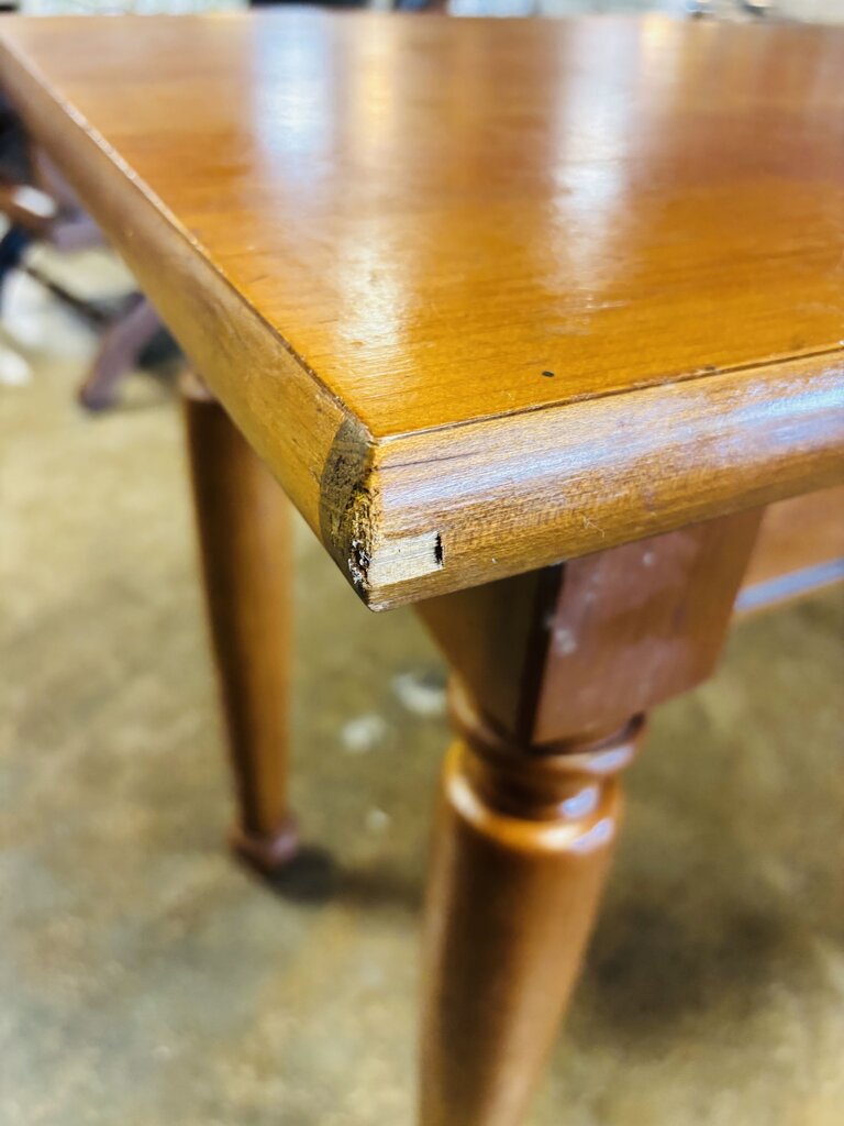 Pine Solid Desk With Drawer 50 x 21 x 29