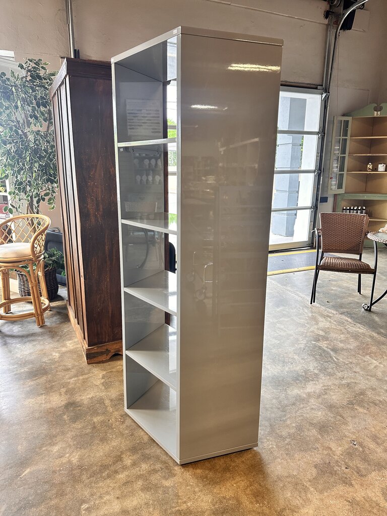 Gray Lacquer Shelves 32W x 71T