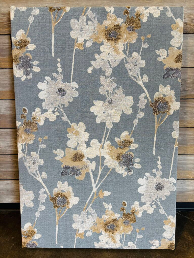 Floral Fabric Canvas 24 X 32.5