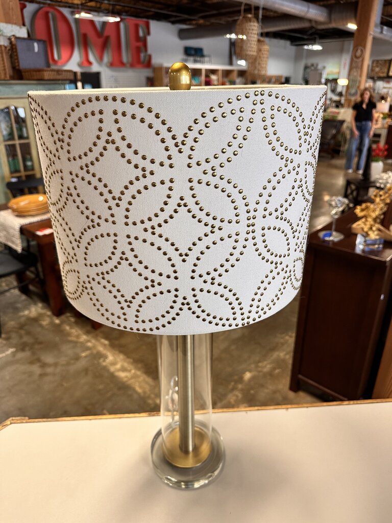 Safevieh Glass & Gold With Studded Shade