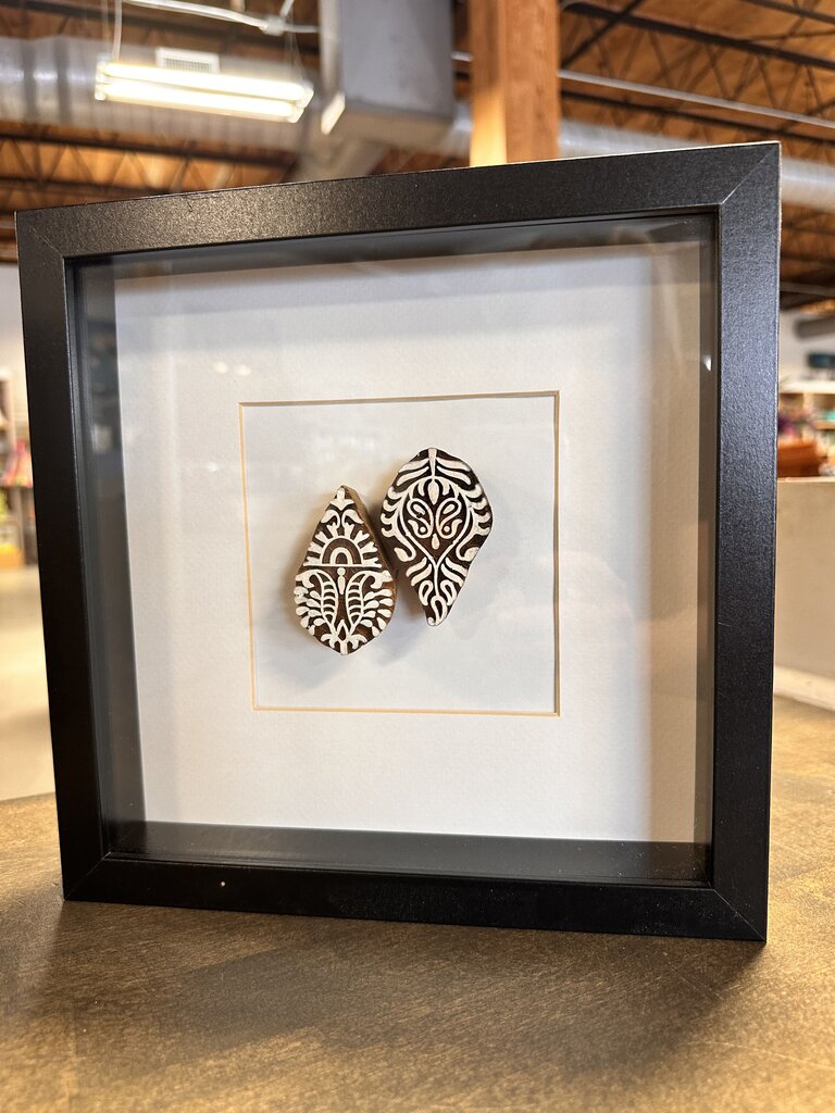 Framed Ink Print Art 10 x 10
