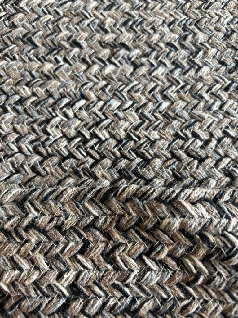 Round 7 X 7 Braided Rug