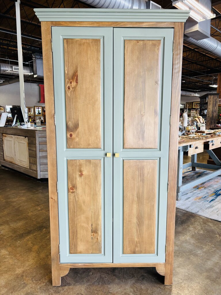 Painted Cabinet 37 X 23.5 X 73