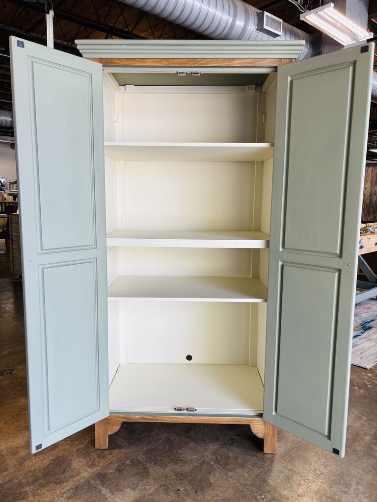Painted Cabinet 37 X 23.5 X 73