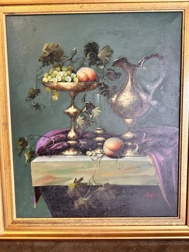 Original Jozsef Molnar Mid Century Still Life