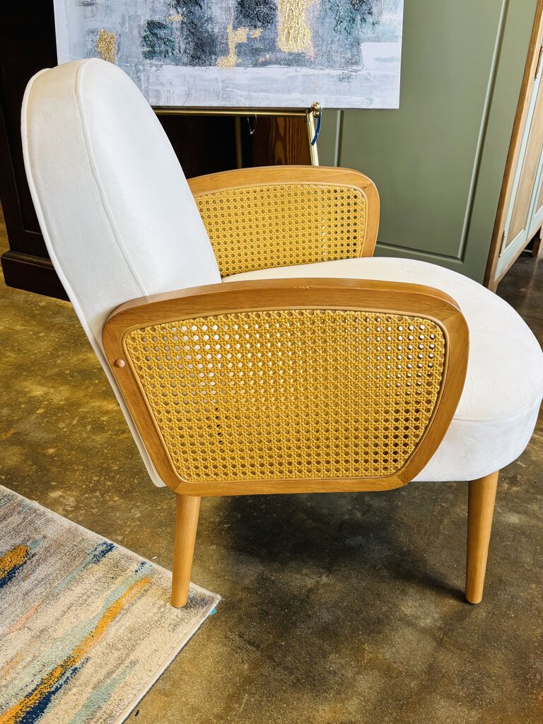 Cane Sided Club Chair