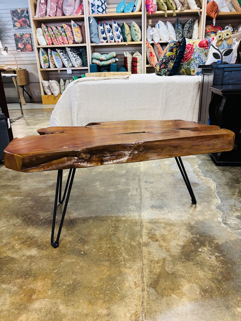Raw Edge Coffee Table 40W x 60L x 18T