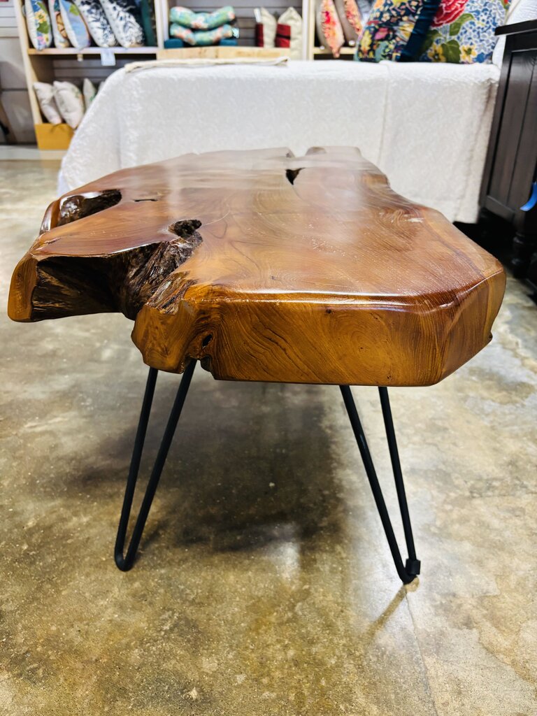 Raw Edge Coffee Table 40W x 60L x 18T