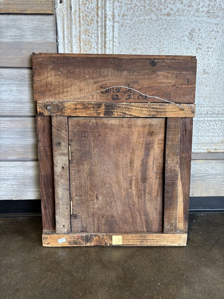 Santa Fe Dated Rustic Door Artwork