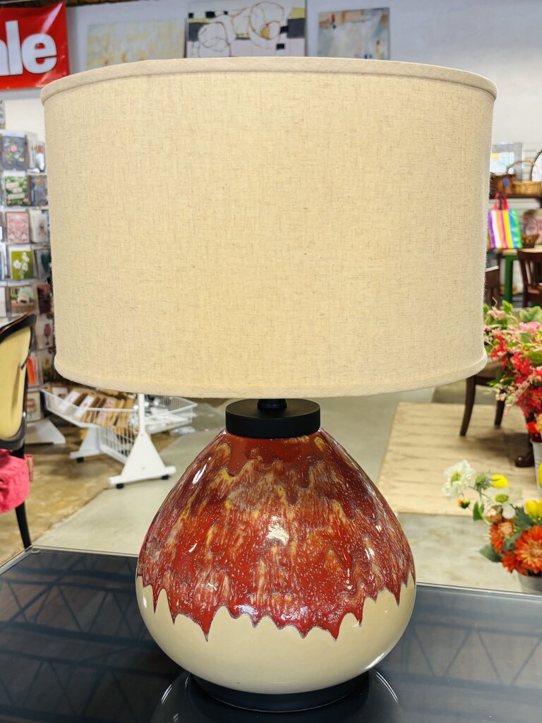 Drip Glaze Ceramic Table Lamp