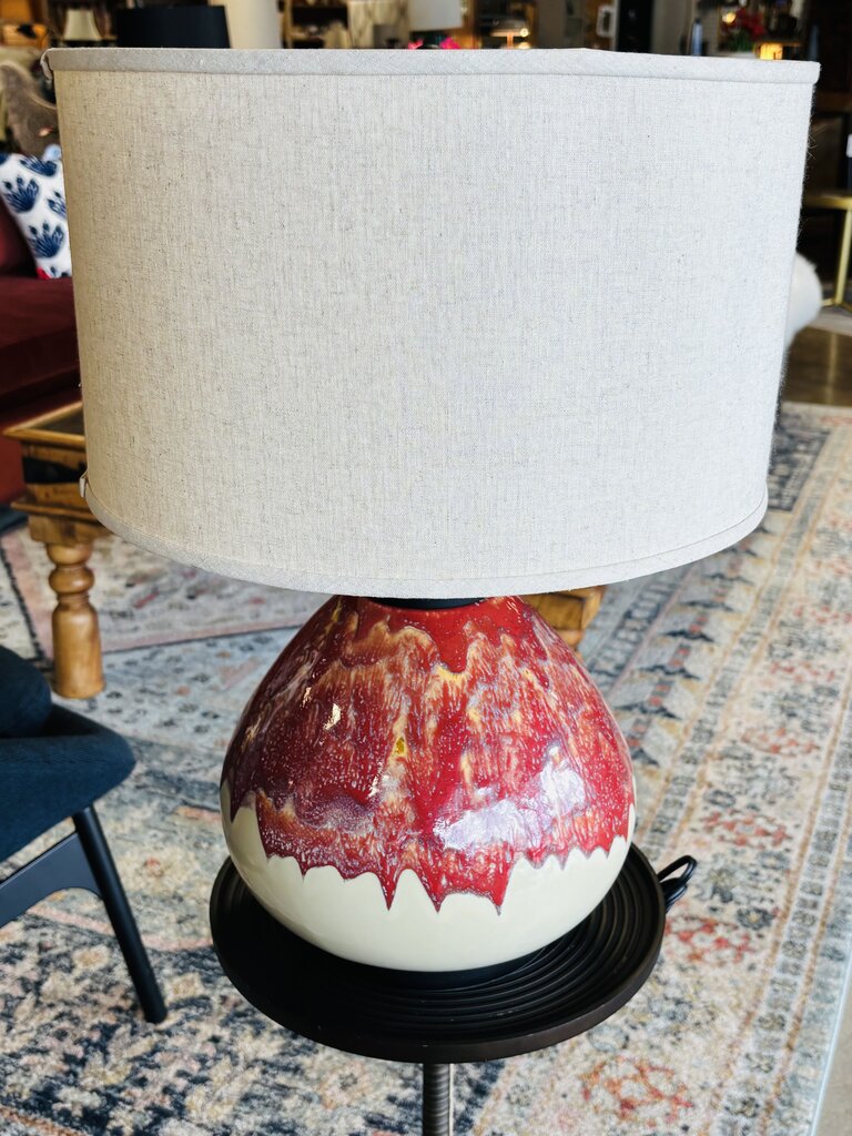 Drip Glaze Ceramic Table Lamp