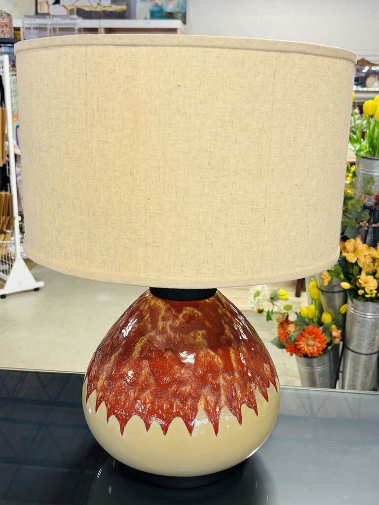 Drip Glaze Ceramic Table Lamp