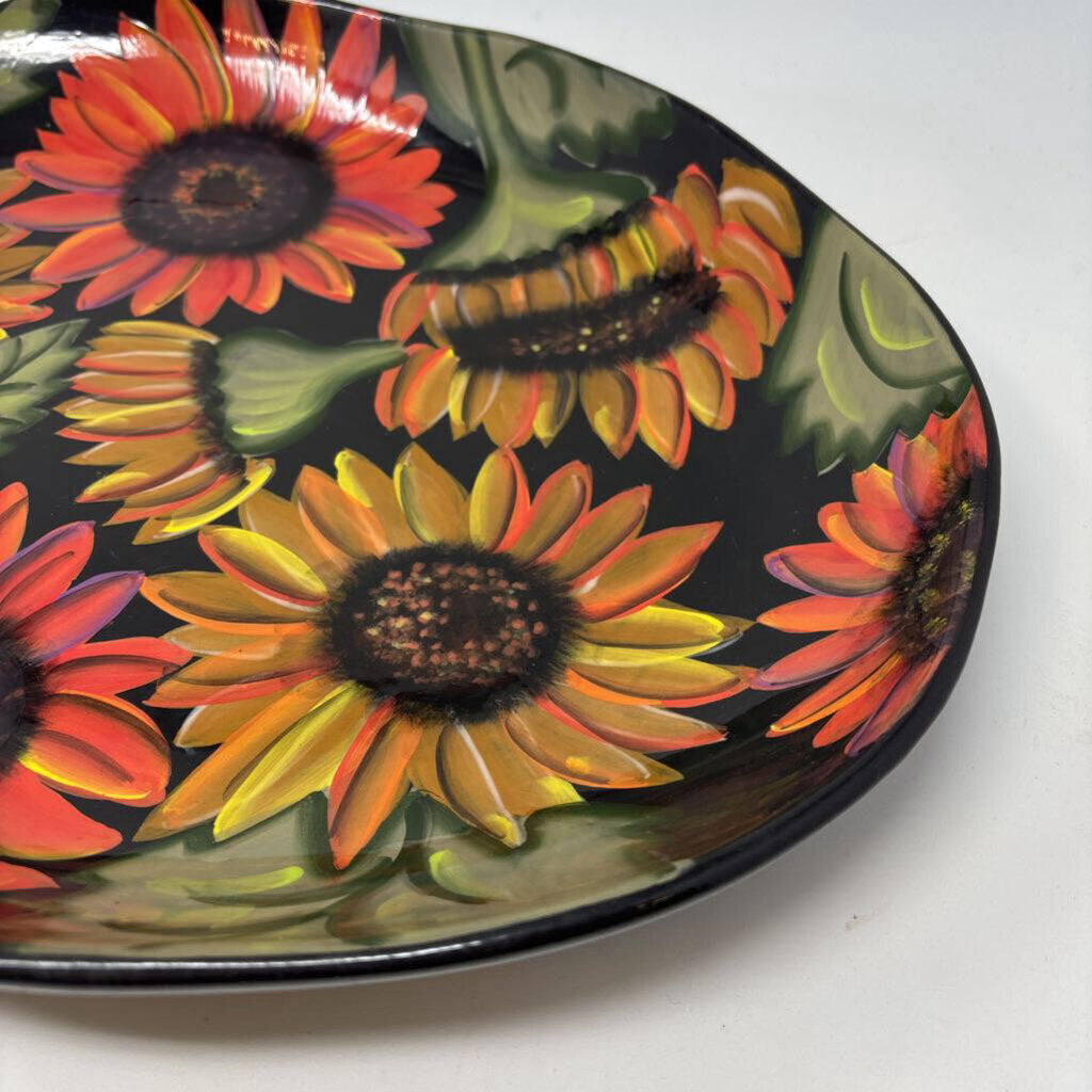 Harvest Sunflower Serving Platter