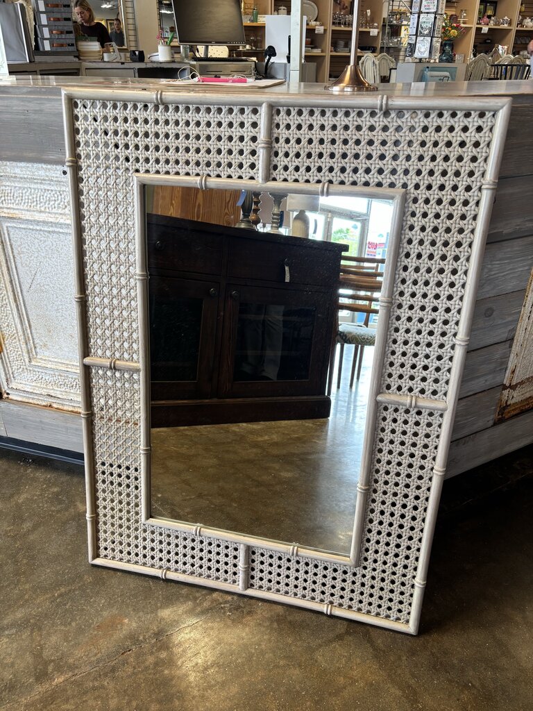 Cane Weave Mirror 39 X 29