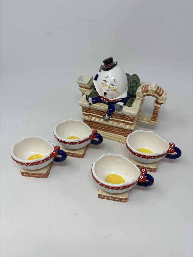 Set 5 Humty Dumpty Tea & Cup Set
