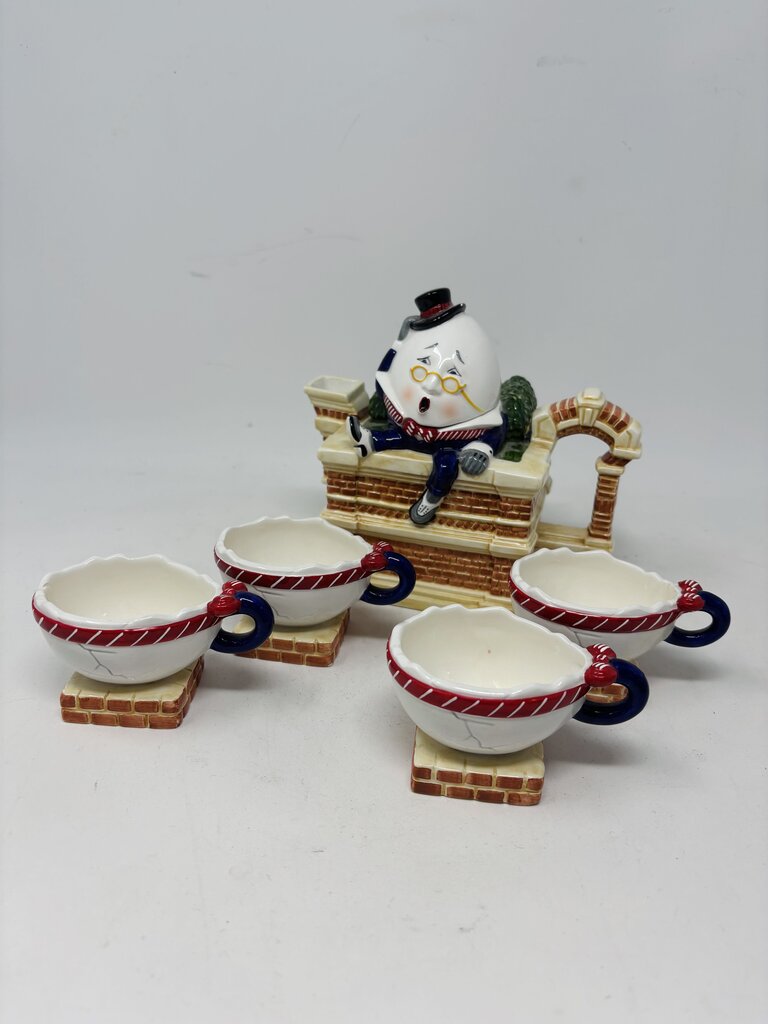 Set 5 Humty Dumpty Tea & Cup Set