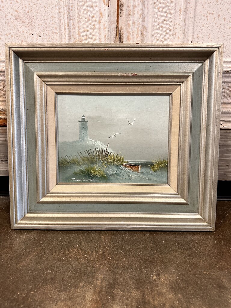 Philip Sandee Original 15 x 17 Coastal Art
