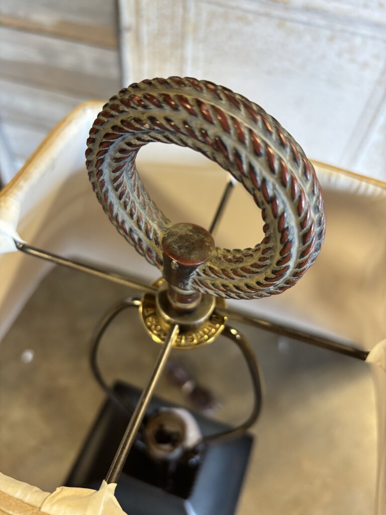 Ceramic Uttermost Stone Base Lamp