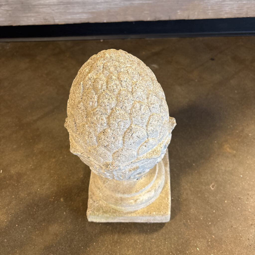 Concrete Pineapple Sculpture