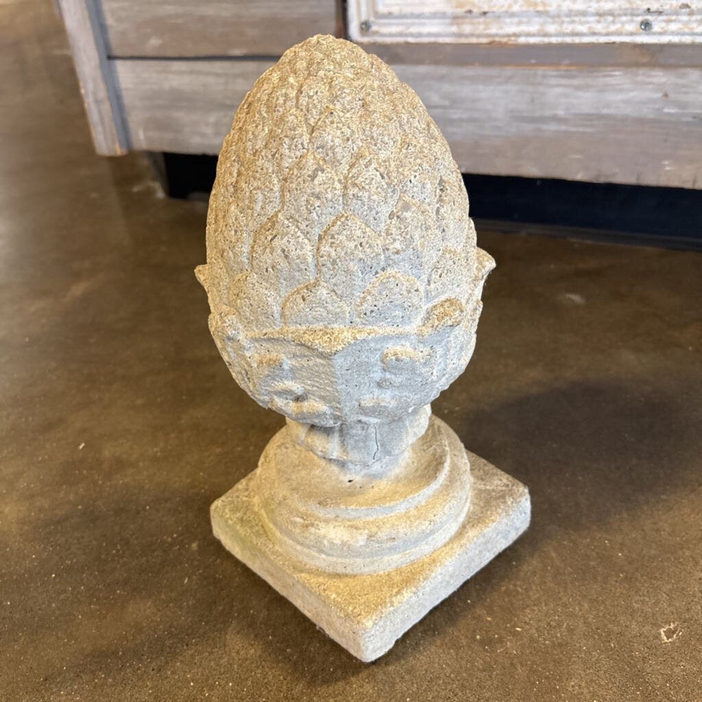 Concrete Pineapple Sculpture