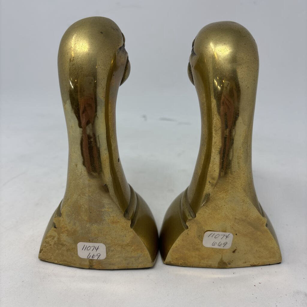 Vintage MCM Duck Bookends