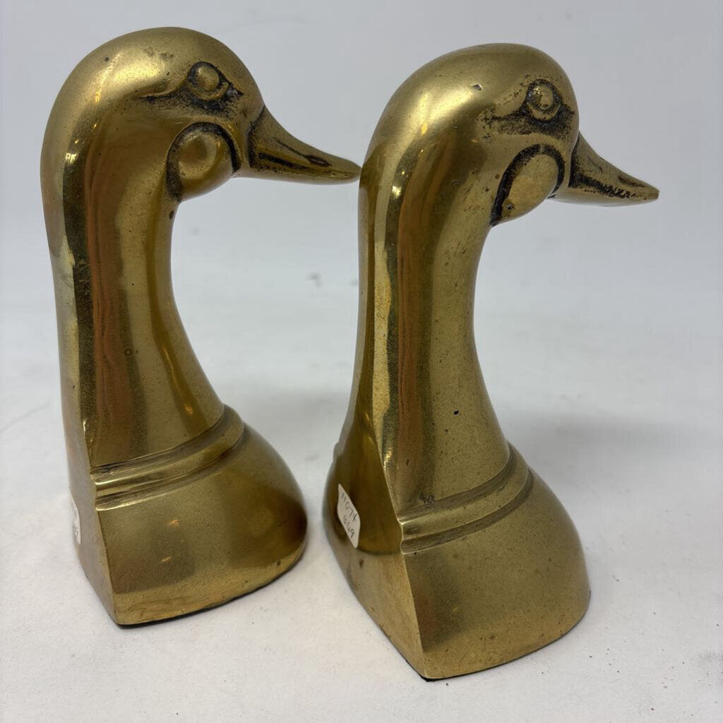 Vintage MCM Duck Bookends