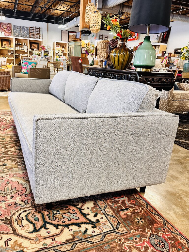 West Elm Light Gray Sofa 88L x 26D x 24T