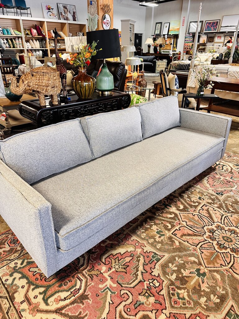 West Elm Light Gray Sofa 88L x 26D x 24T