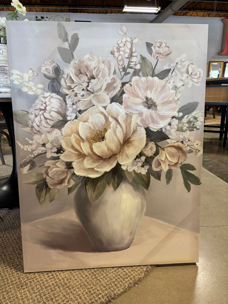Vertical Flowers In Vase 30 x 40
