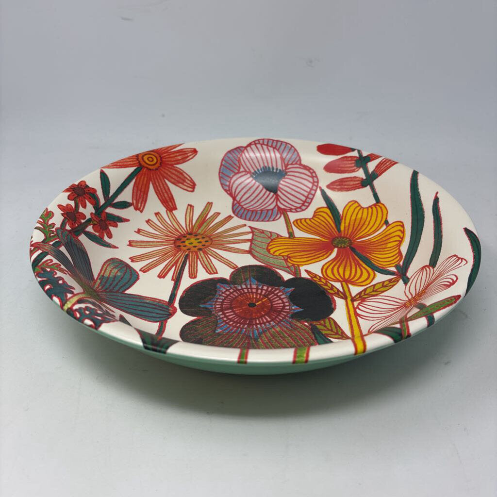 Floral Pattern Serving Bowl